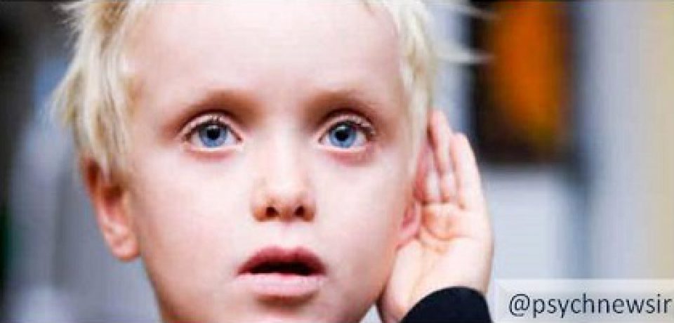 تشخیص خطر اوتیسم با یک تست شنوایی ساده