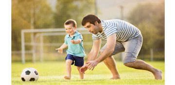 تعامل فعال پدر موجب رشد شناختی کودک می شود