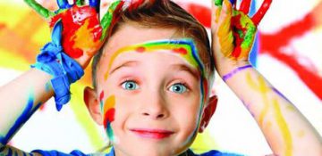 رنگ‌ها می توانند به عنوان ابزاری برای برقراری ارتباط با کودکان مورد استفاده قرار گیرند